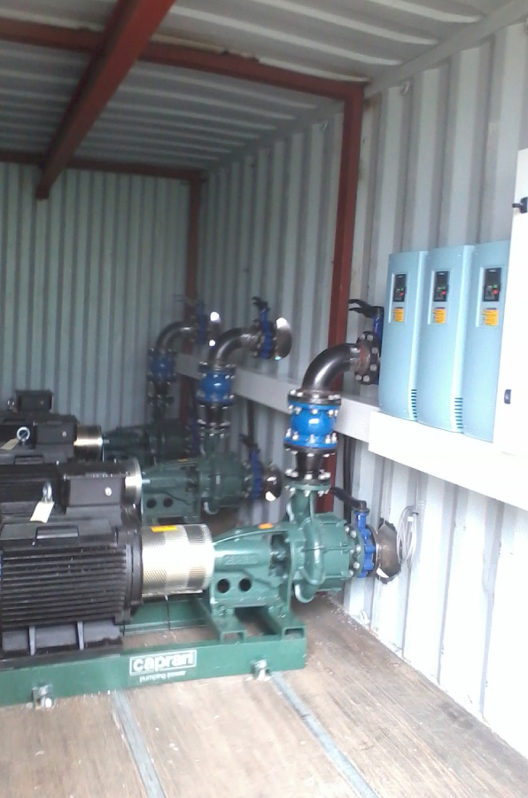 Shangli Motors for a Large-Scale Turf Irrigation System in t