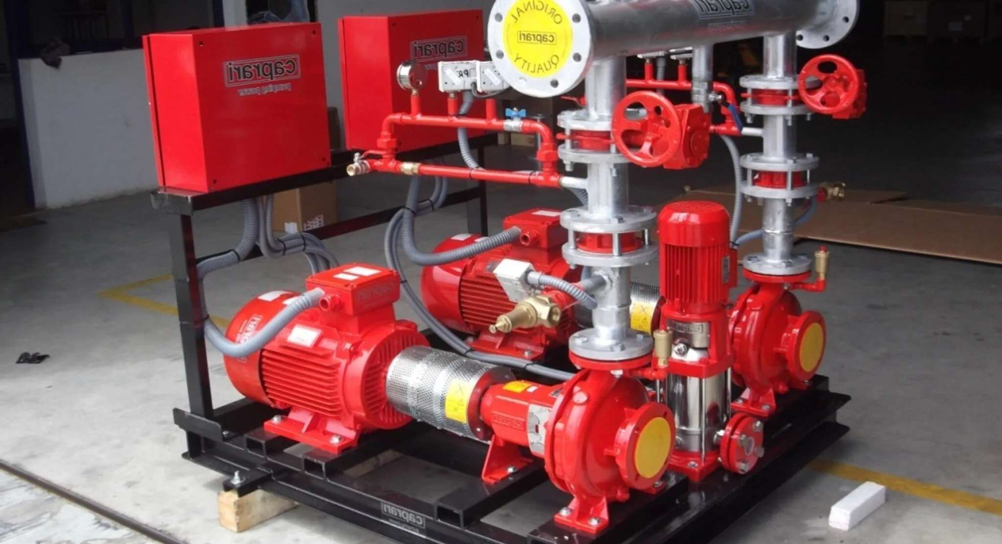 ALPIFIRE, Angola: Seawater Firefighting Requirements and Pum